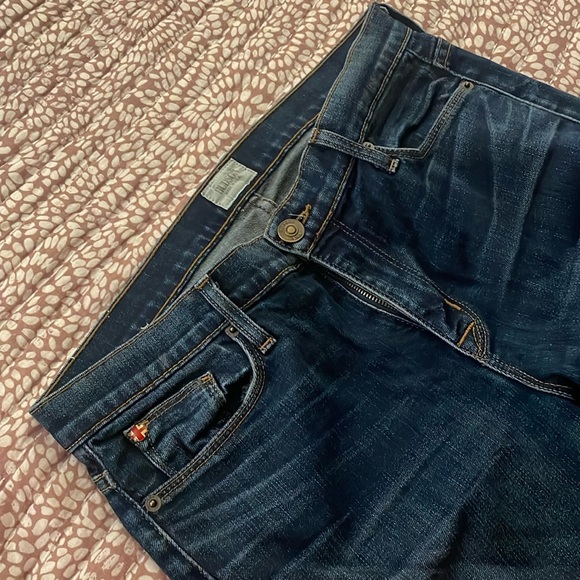 Hudson Medium Wash Tilda Mid Rise Cigarette Skinny Jeans - Picture 3 of 12